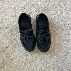 Doc Marten Adrian Smooth Leather Tassel Loafers